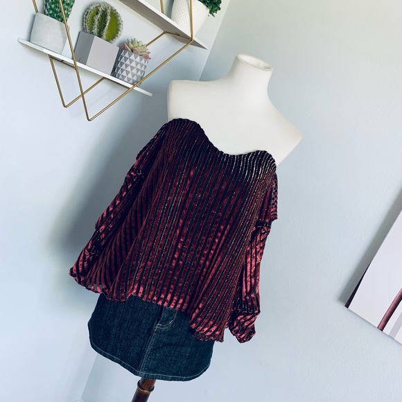 Caroline Constas • Gabrielle Velvet Bustier • Meghan King • SZ S • Retail $445 - Picture 11 of 14